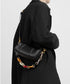 Color Chain Barrel Bag